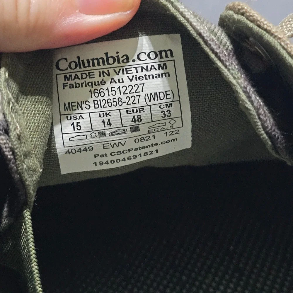 Columbia PFG Bahama Vent Loco II Men Size 15 EWW Camo Boat Shoes BI2658-227